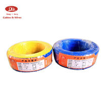 BV house wiring electrical cable 1.5 mm solid single copper wire with pvc insulation 450/750v