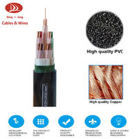 3x35+2x16 copper conductor electrical PVC 0.6/1kv 35mm2 XLPE insulated YJV power cable