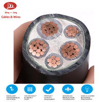 XLPE insulation copper electric cable YJV-3x16+2x10-0.6/1KV Factory direct sales electrical power cable copper wire cable