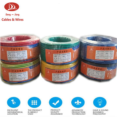 Flexible copper BVR wire cable 4mm electrical wire pvc cover copper wire housing wiring factory sale